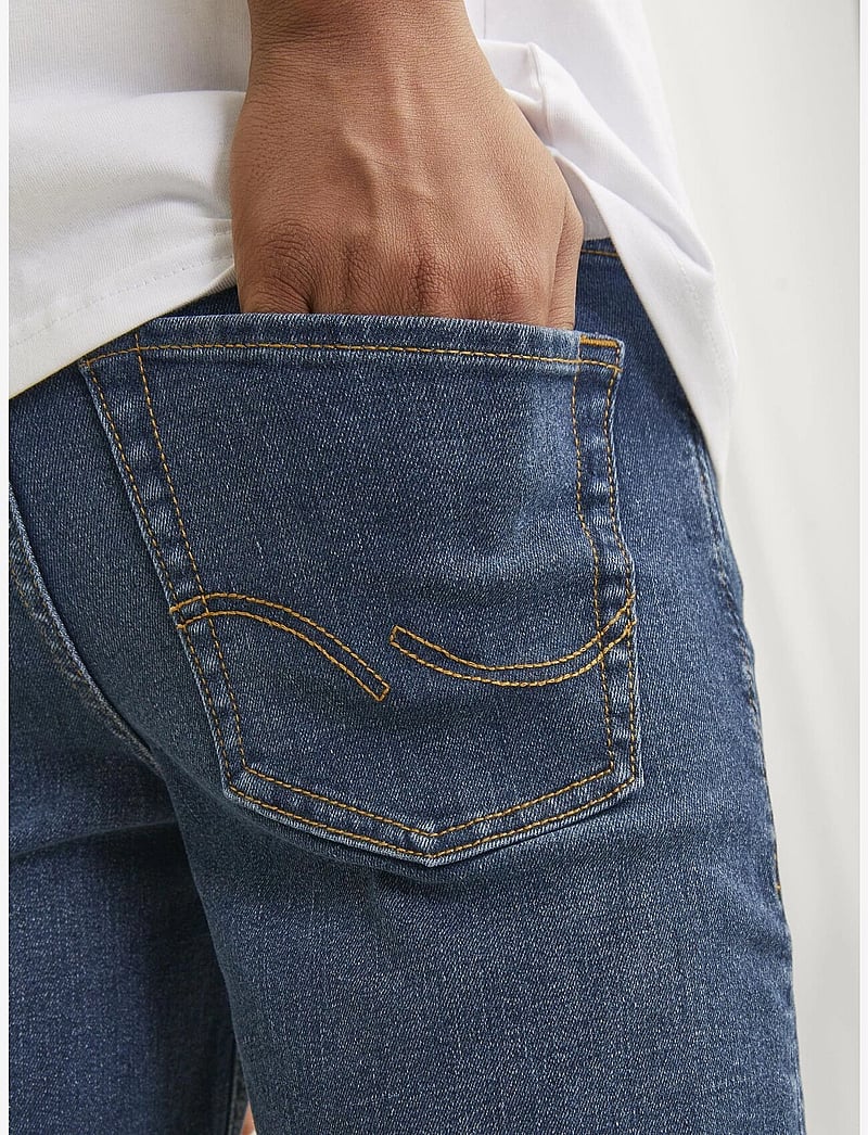 Jack & Jones - JJIRICK JJORIGINAL SHORTS MF 550 SN JNR - lühikesed teksapüksid - blue denim - 5