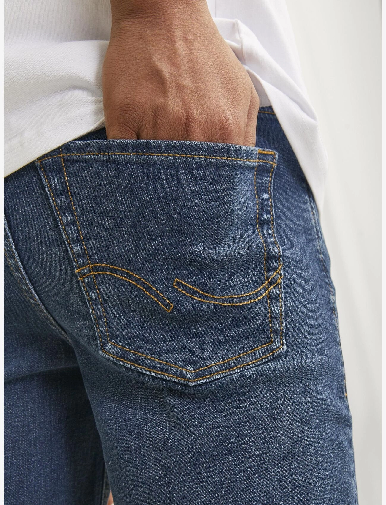 Jack & Jones - JJIRICK JJORIGINAL SHORTS MF 550 SN JNR - blue denim - 5