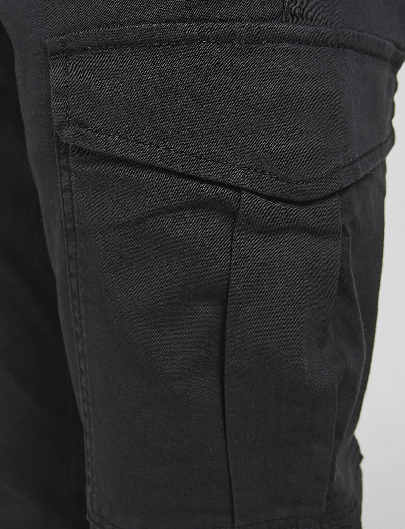 Jack & Jones - JPSTMARCO JJJOE CUFFED JNR - cargohosen - black - 2