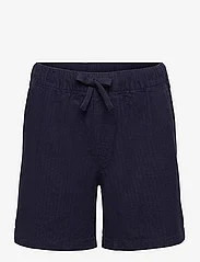 Jack & Jones - JPSTPAROS JJLINEN JOGGER SHORT BEX JNR - sweat shorts - maritime blue - 0