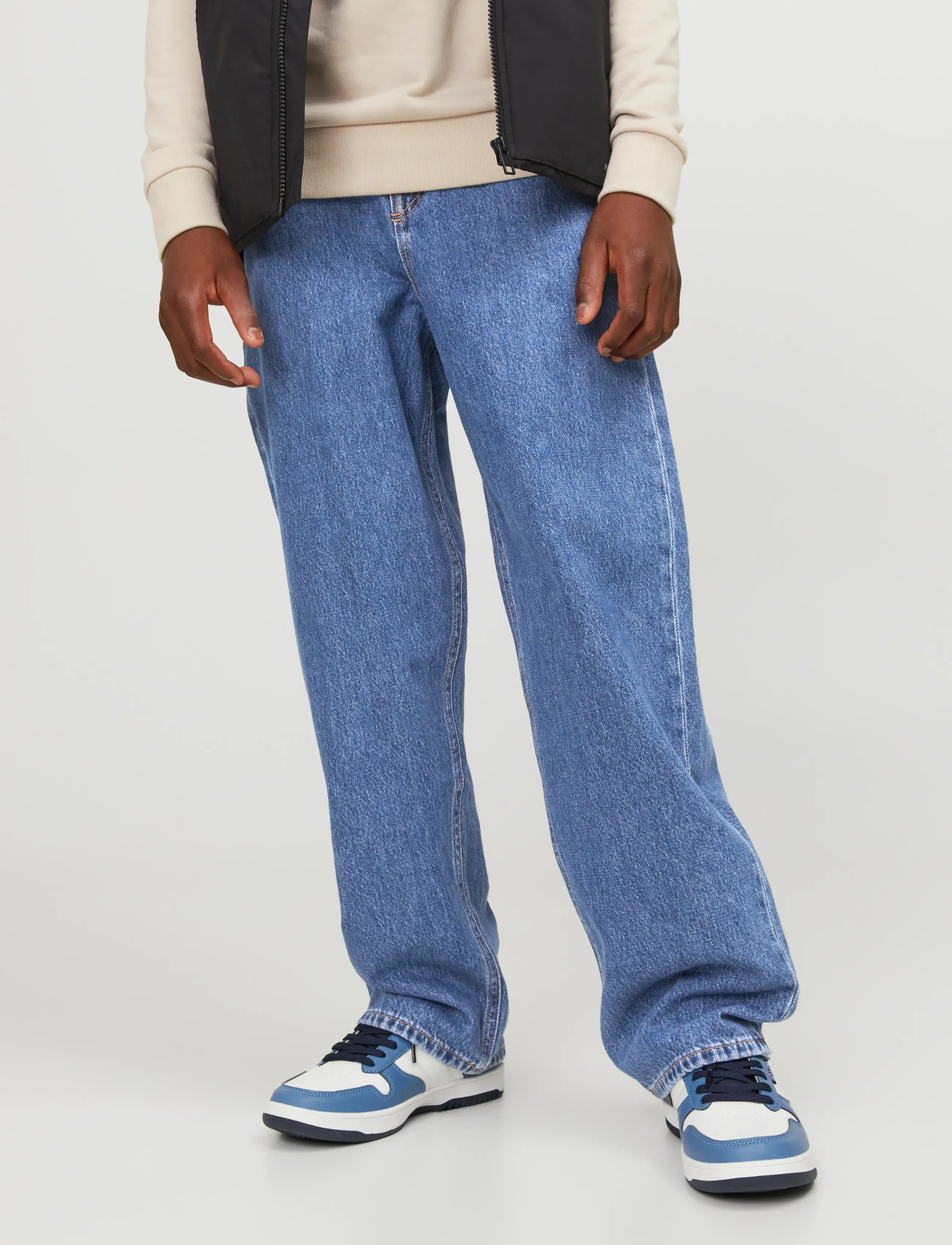 Jack & Jones JJIALEX JJORIGINAL AKM 412 NOOS JNR - Hosen - BLUE DENIM / blue