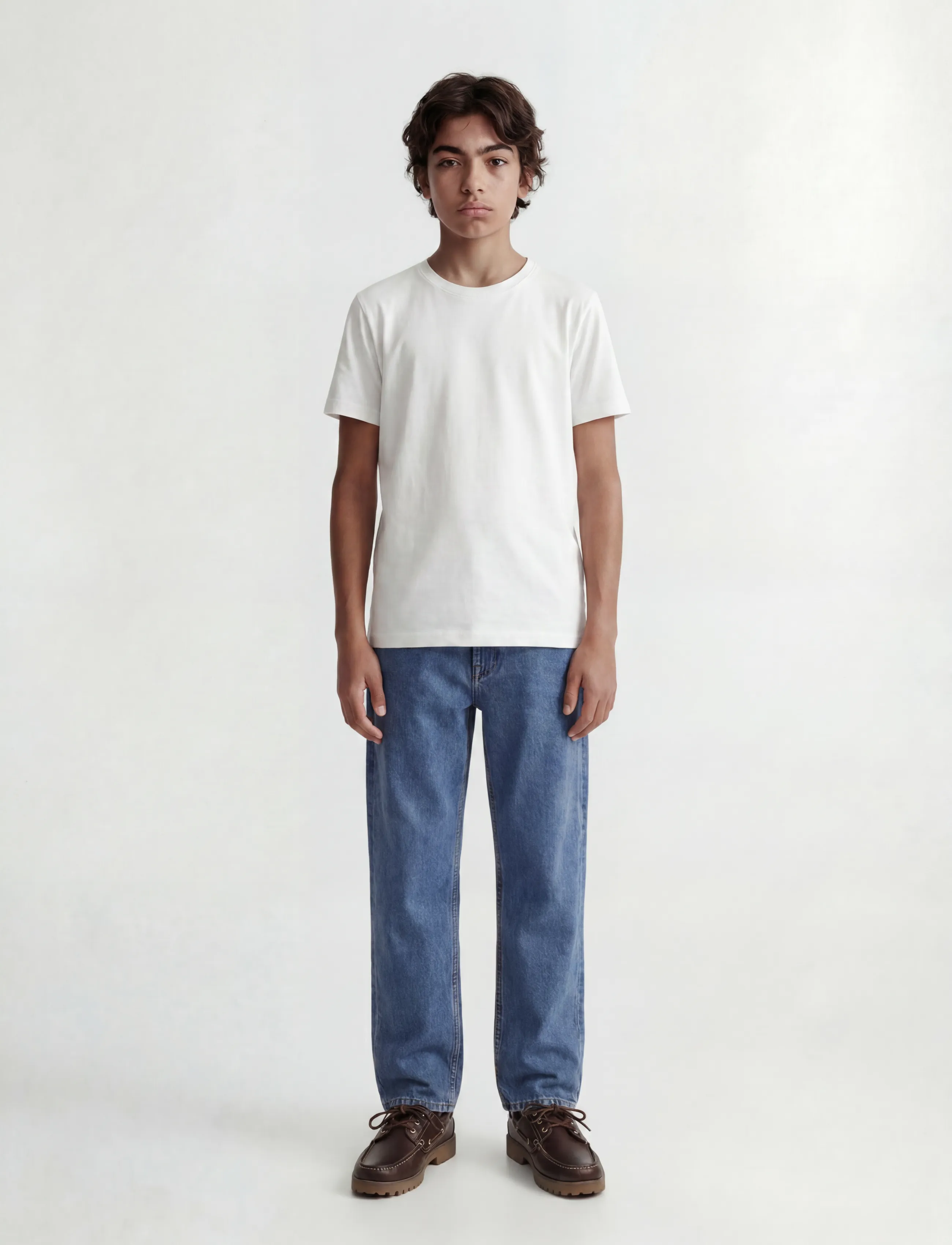 Jack & Jones - JJIALEX JJORIGINAL AKM 412 NOOS JNR - brede jeans - blue denim - 4