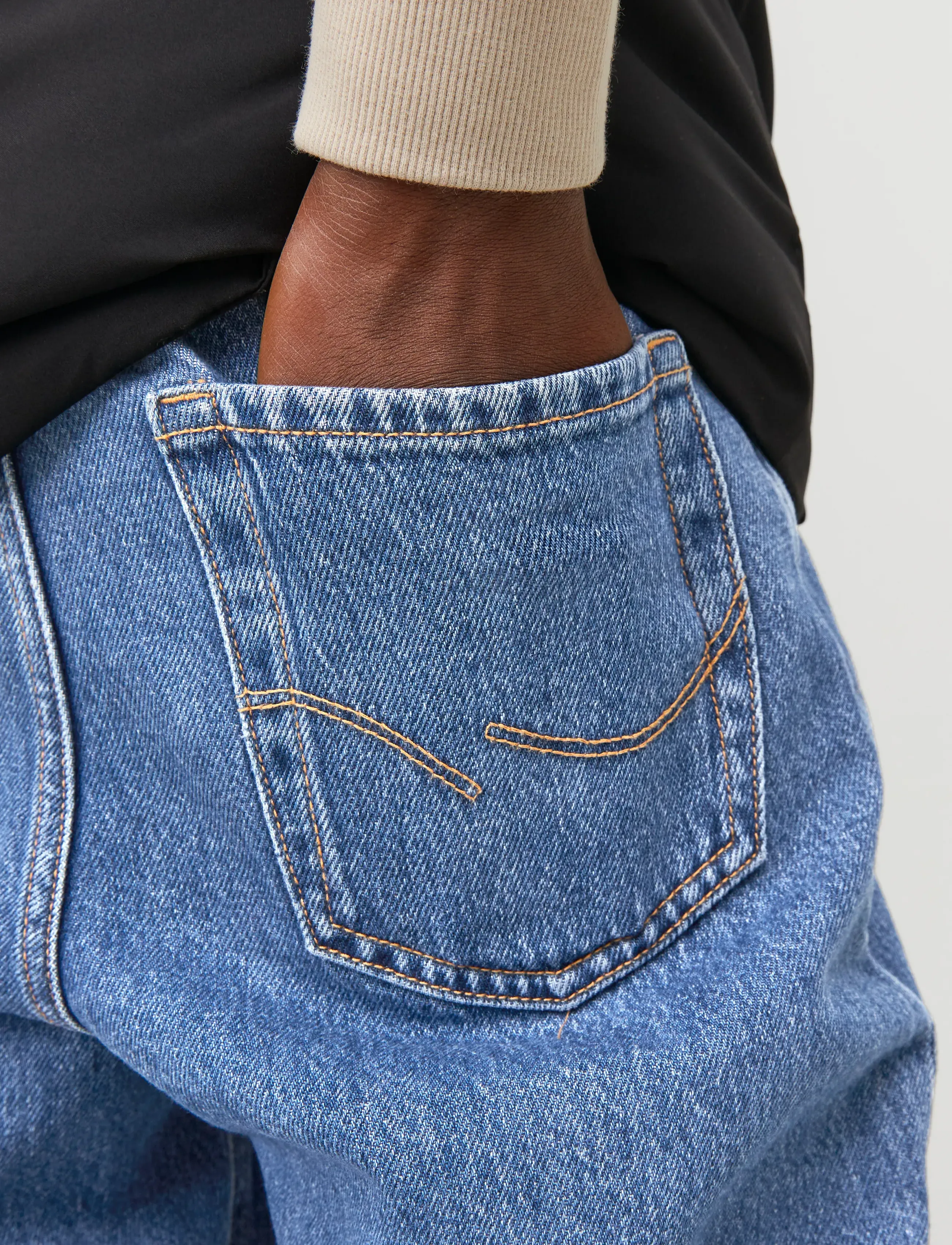 Jack & Jones - JJIALEX JJORIGINAL AKM 412 NOOS JNR - laia säärega teksad - blue denim - 5