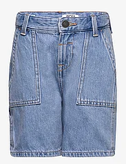 Jack & Jones - JJITONY JJIUTILITY SHORTS MF 710 JNR - blue denim - 0