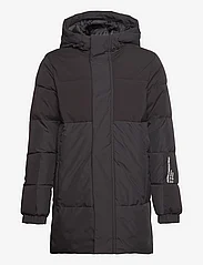 Jack & Jones - JJEFORCE PUFFER SN JNR - pūkinės striukės - black - 0