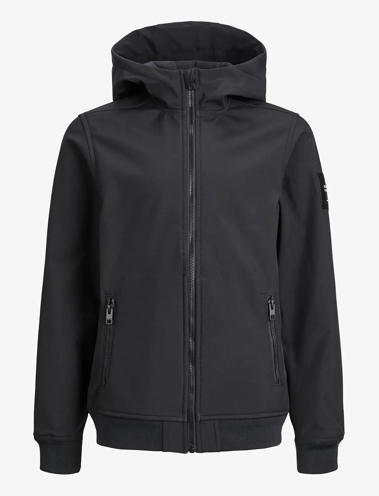 Jack & Jones - JJEBASIC SOFTSHELL HOOD NOOS JNR - vestes softshell - black - 1