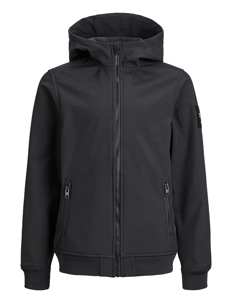 Jack & Jones - JJEBASIC SOFTSHELL HOOD NOOS JNR - vestes softshell - black - 1