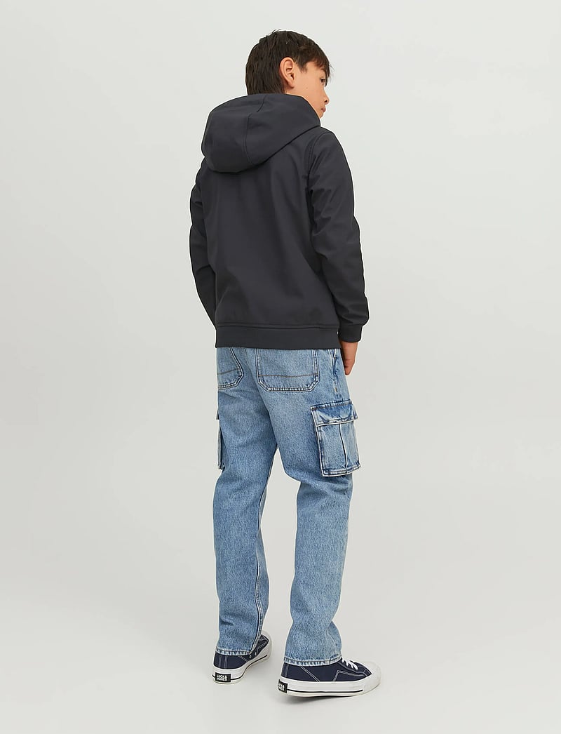 Jack & Jones - JJEBASIC SOFTSHELL HOOD NOOS JNR - vestes softshell - black - 2