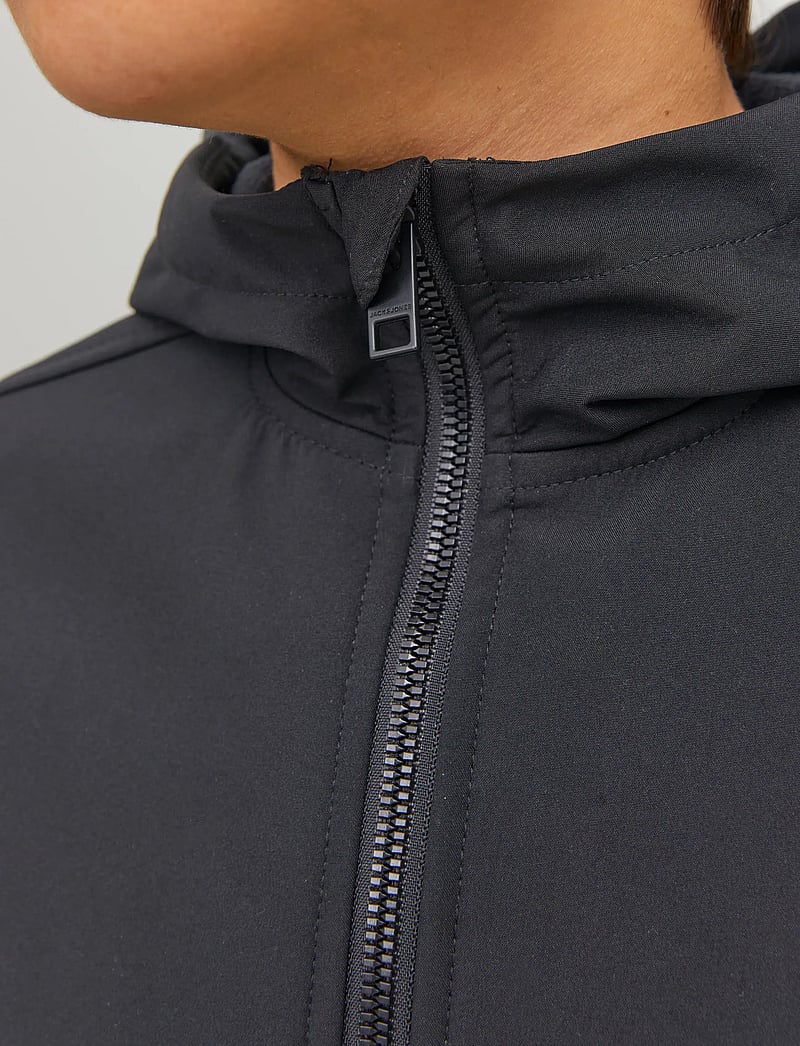 Jack & Jones - JJEBASIC SOFTSHELL HOOD NOOS JNR - vestes softshell - black - 4