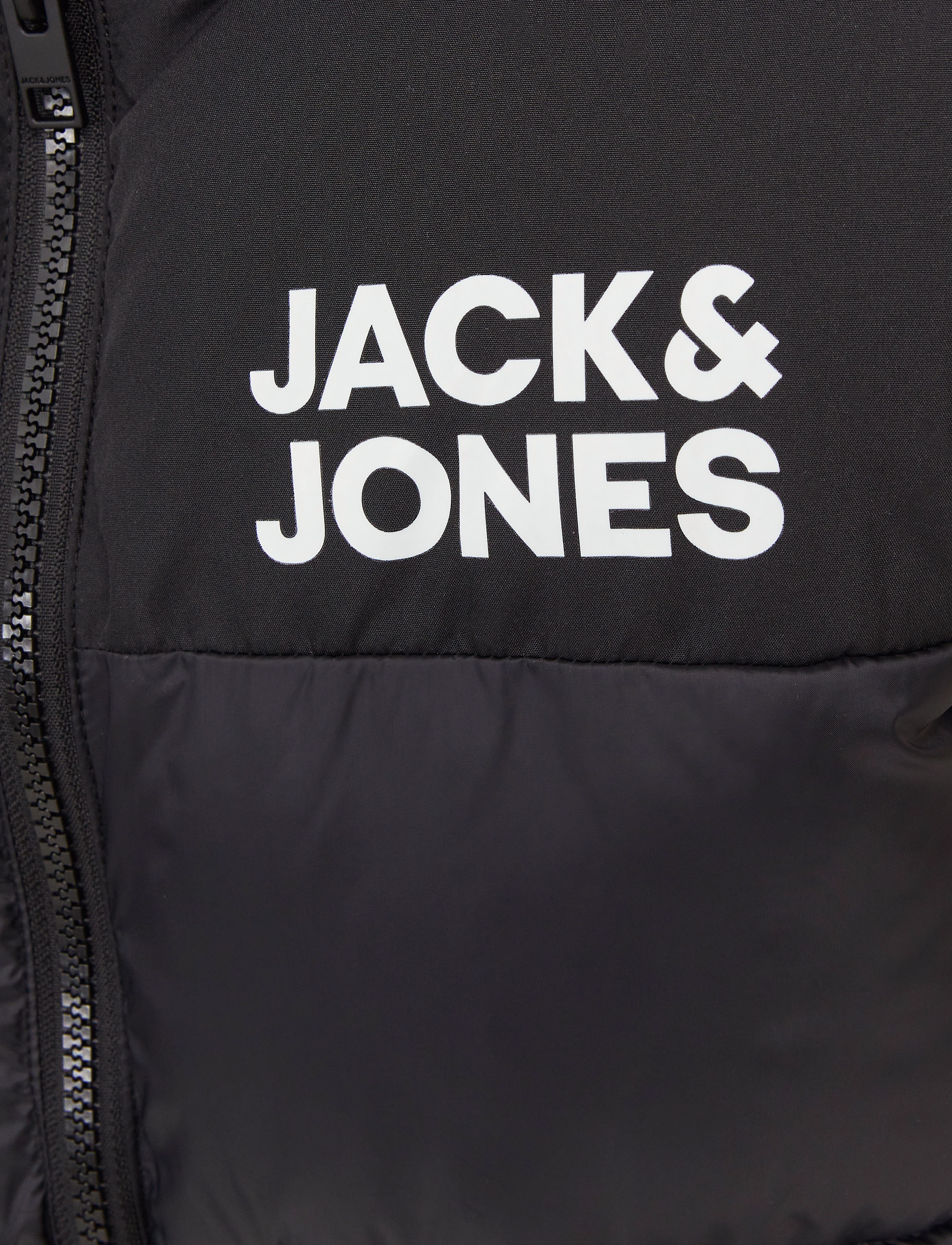 Jack & Jones - JJETOBY BODYWARMER COLLAR SN JNR - pirkite pagal amžių - black - 4