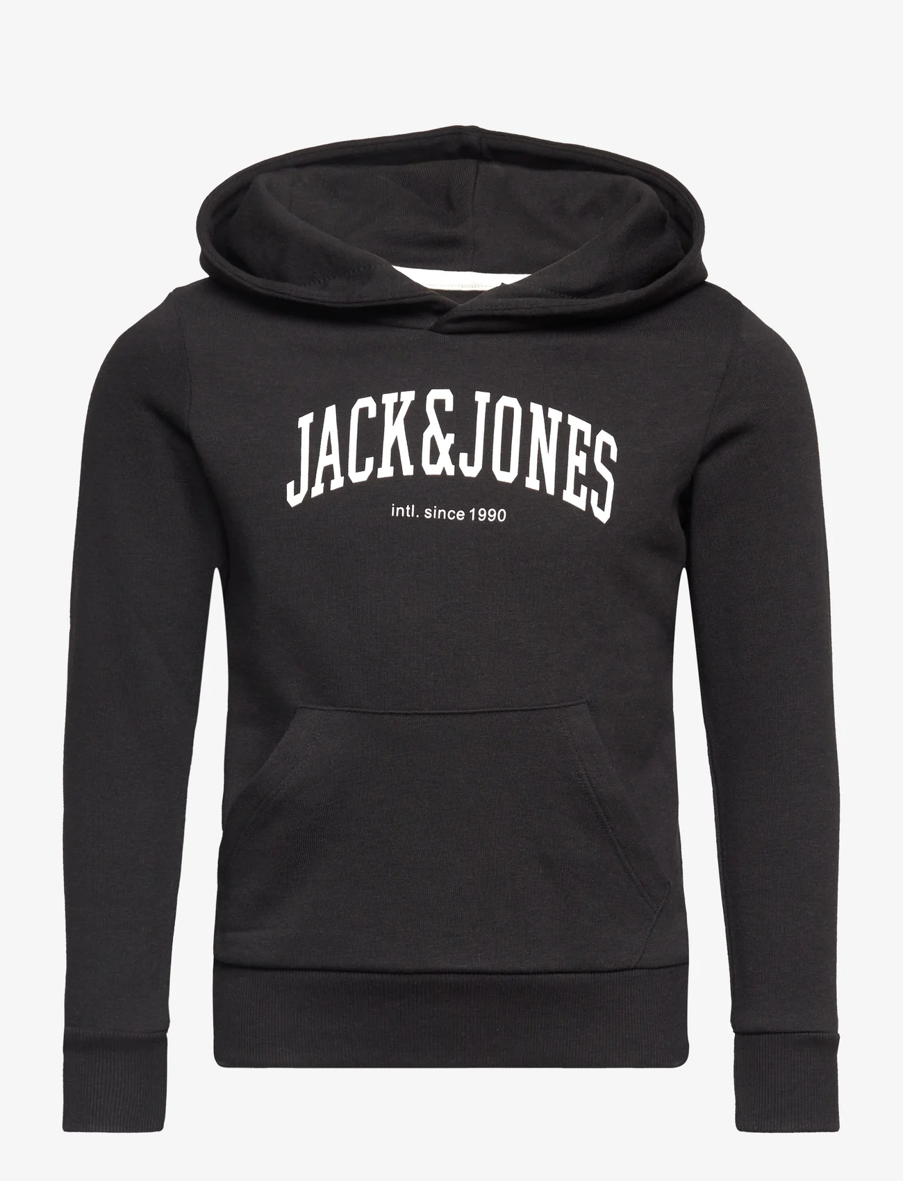 Jack & Jones - JJEJOSH SWEAT HOOD SN JNR - hættetrøjer - black - 0