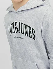 Jack & Jones - JJEJOSH SWEAT HOOD SN JNR - hoodies - white melange - 6