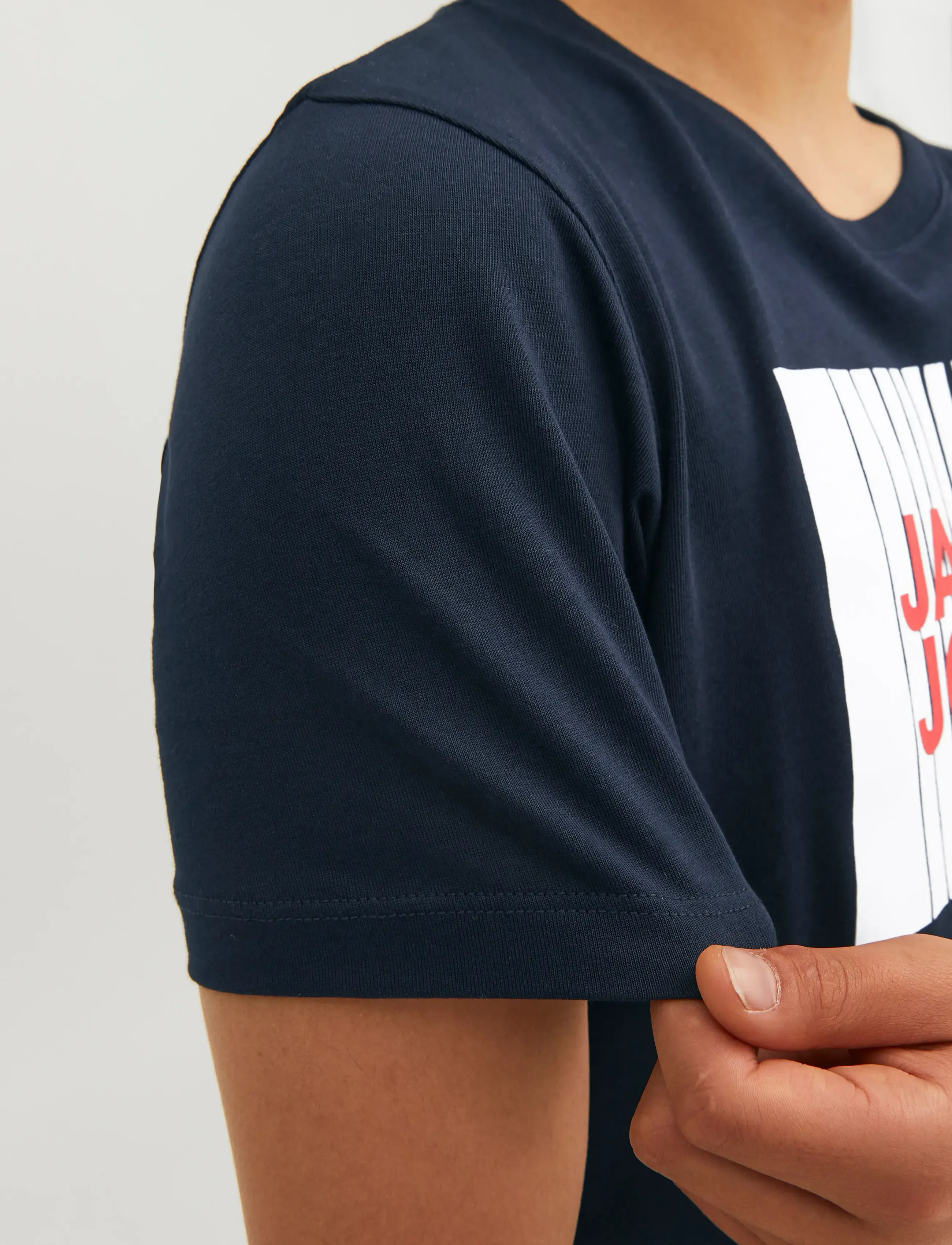 Jack & Jones - JJECORP LOGO TEE PLAY SS O-NECK NOOS JNR - navy blazer - 4