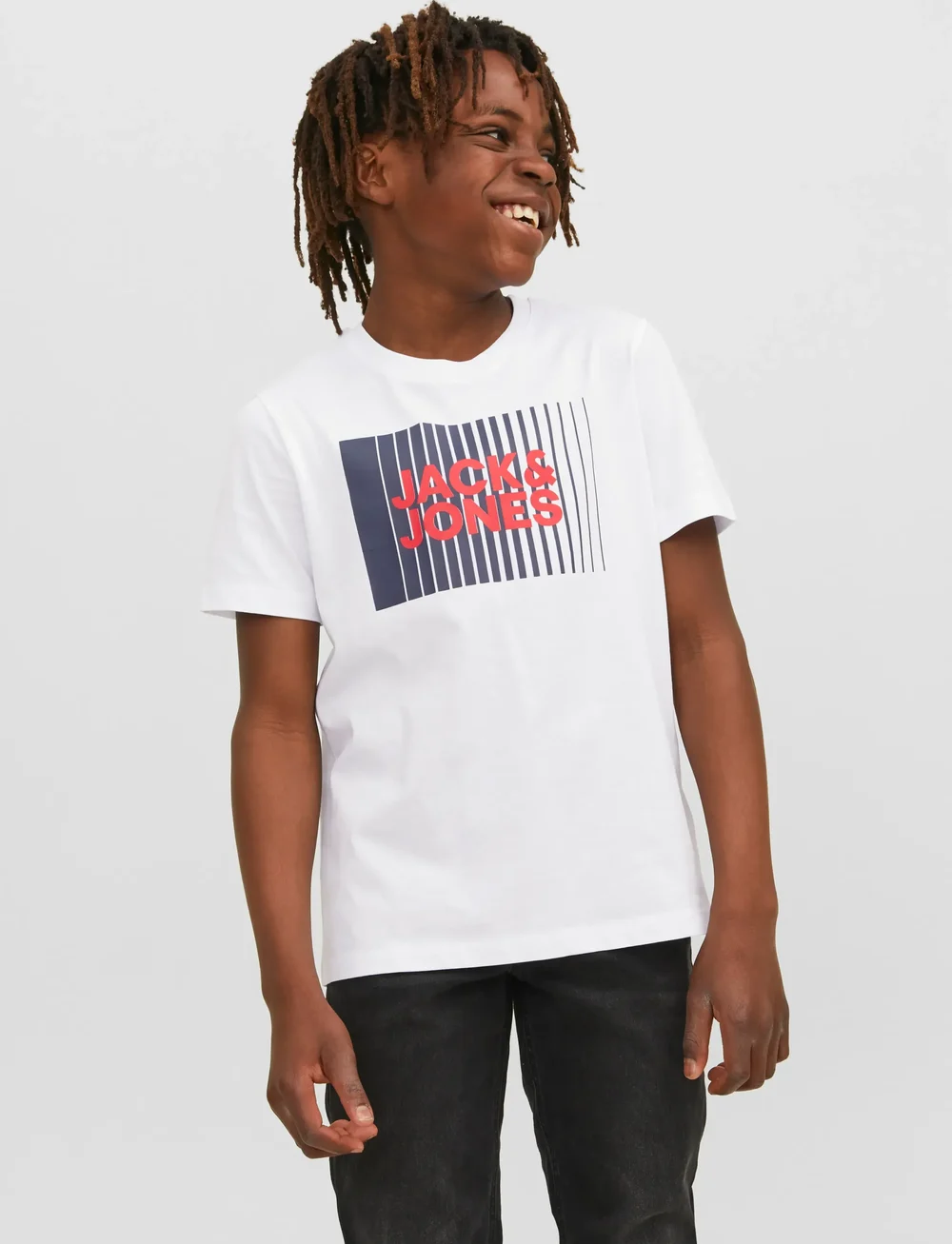 Jack & Jones - JJECORP LOGO TEE PLAY SS O-NECK NOOS JNR - kurzärmelige - white - 0