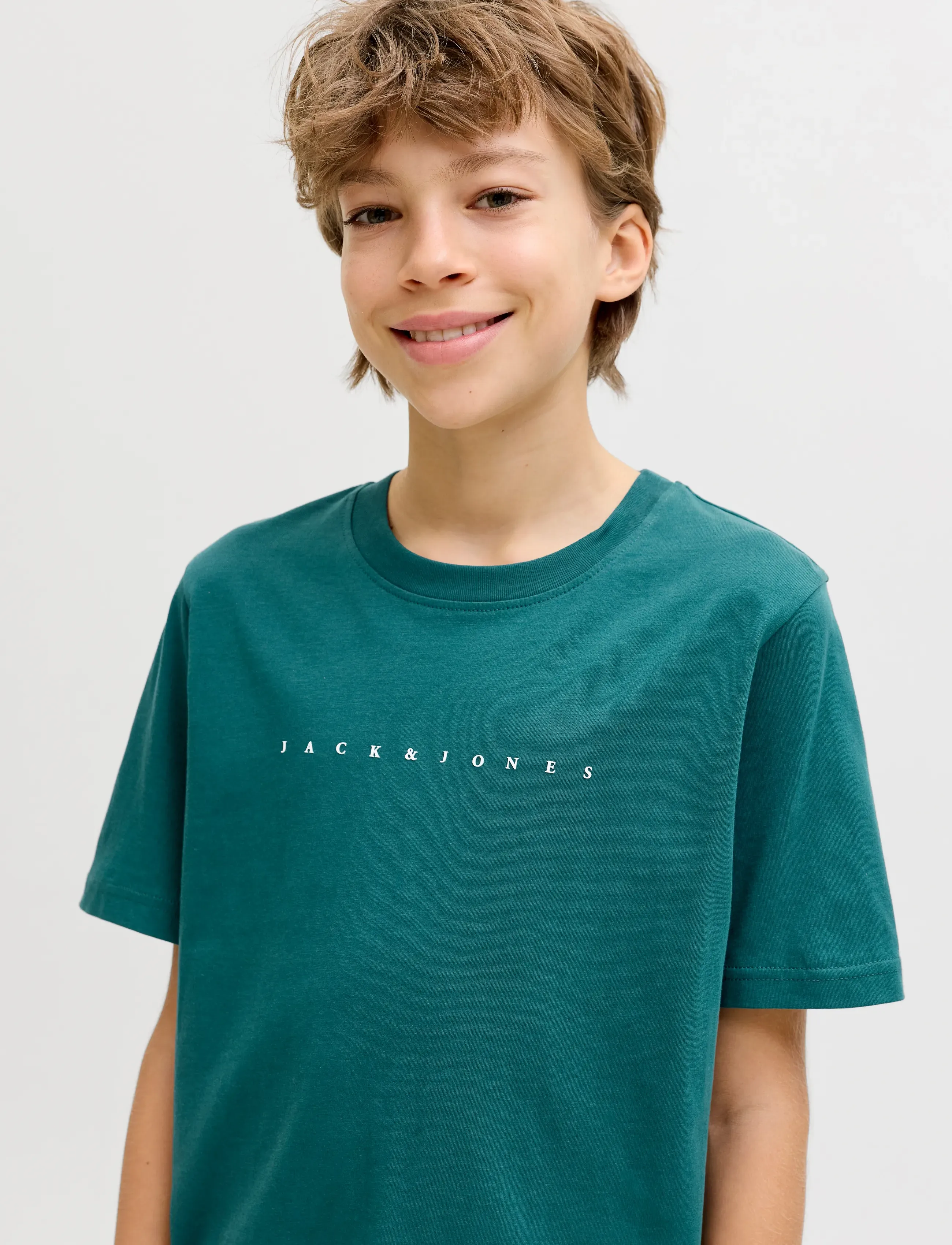 Jack & Jones - JJESTAR JJ TEE SS NOOS JNR - kortærmede t-shirts - atlantic deep - 5