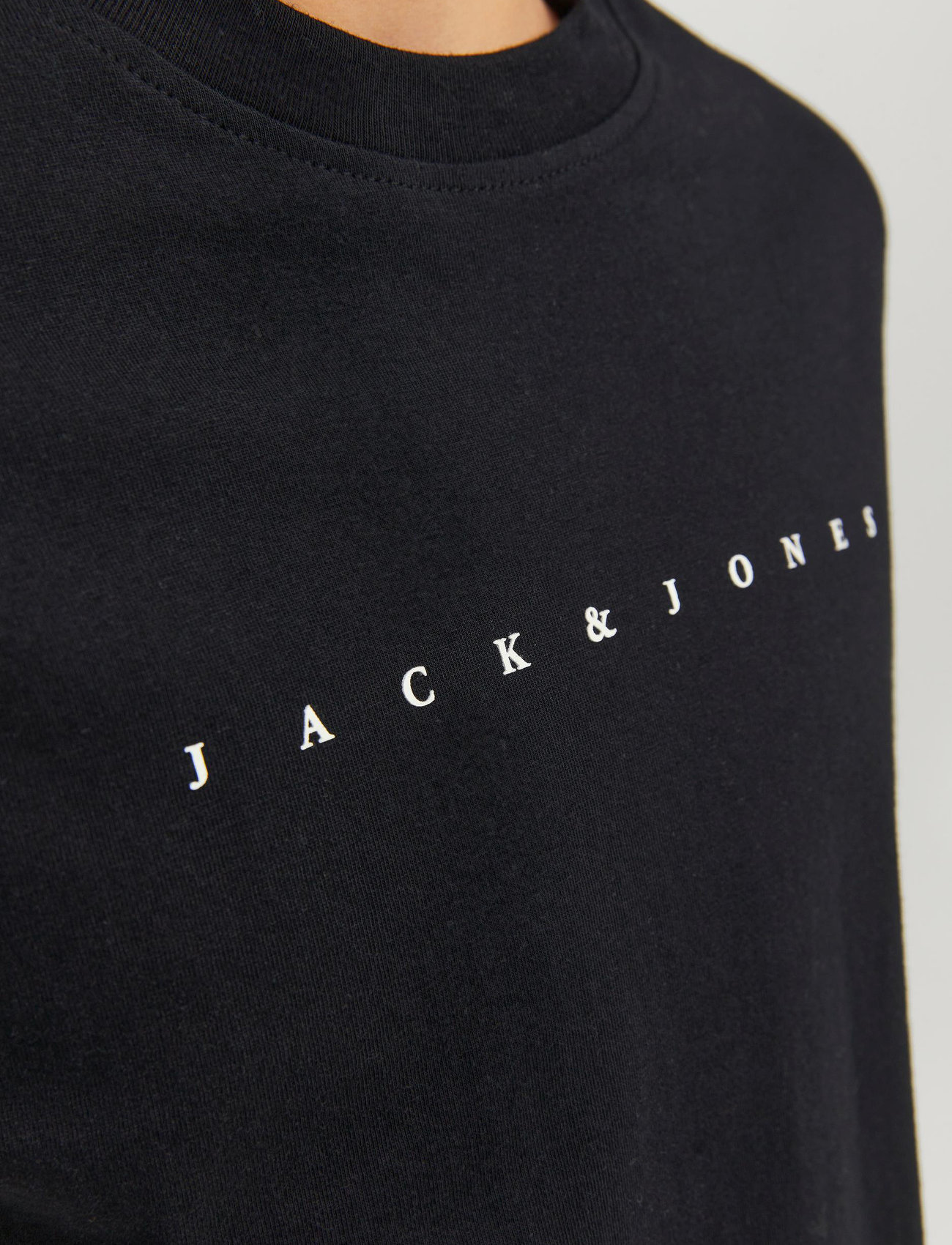 Jack & Jones - JJESTAR JJ TEE SS NOOS JNR - t-krekli ar īsām piedurknēm - black - 1