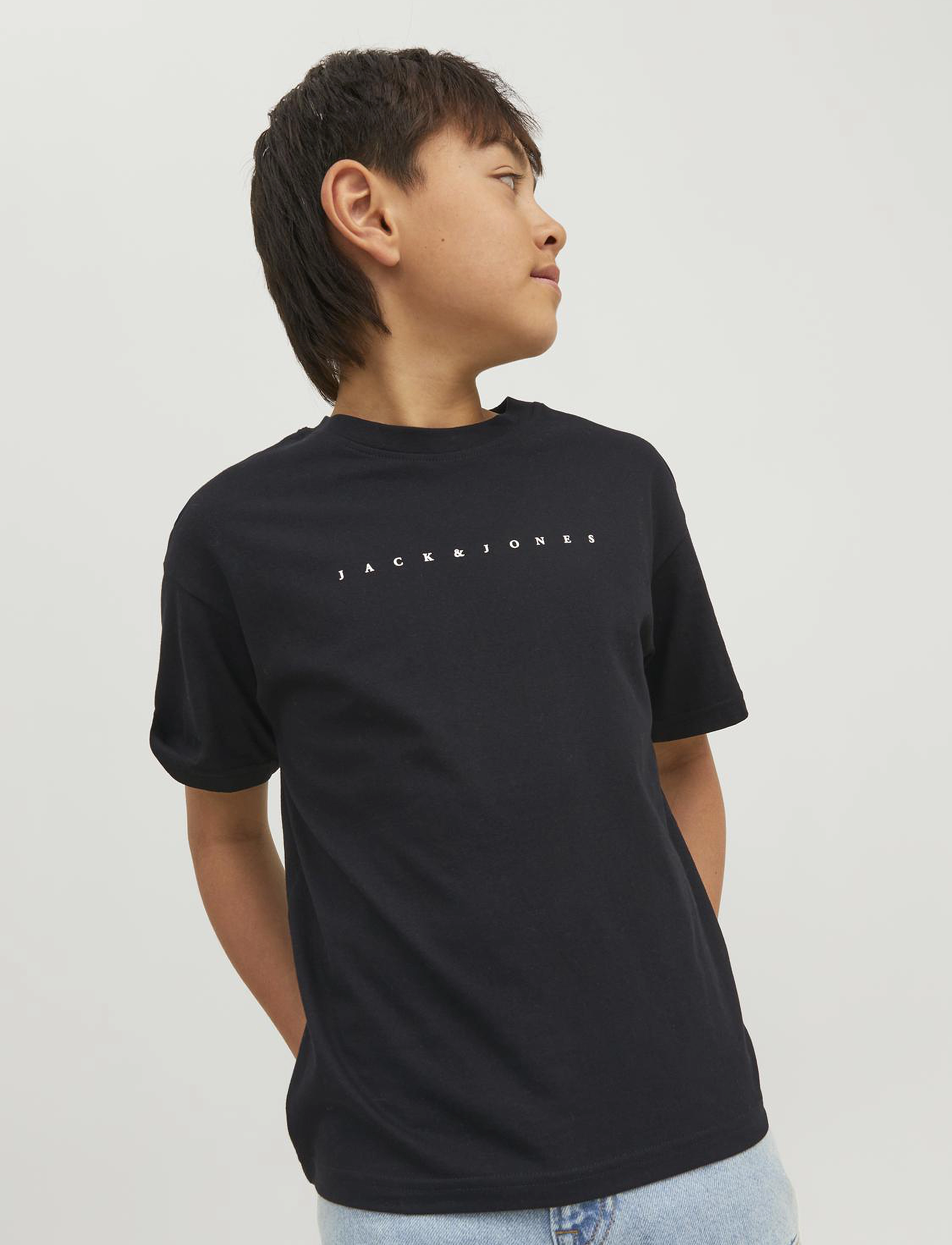 Jack & Jones - JJESTAR JJ TEE SS NOOS JNR - kurzärmelige - black - 5