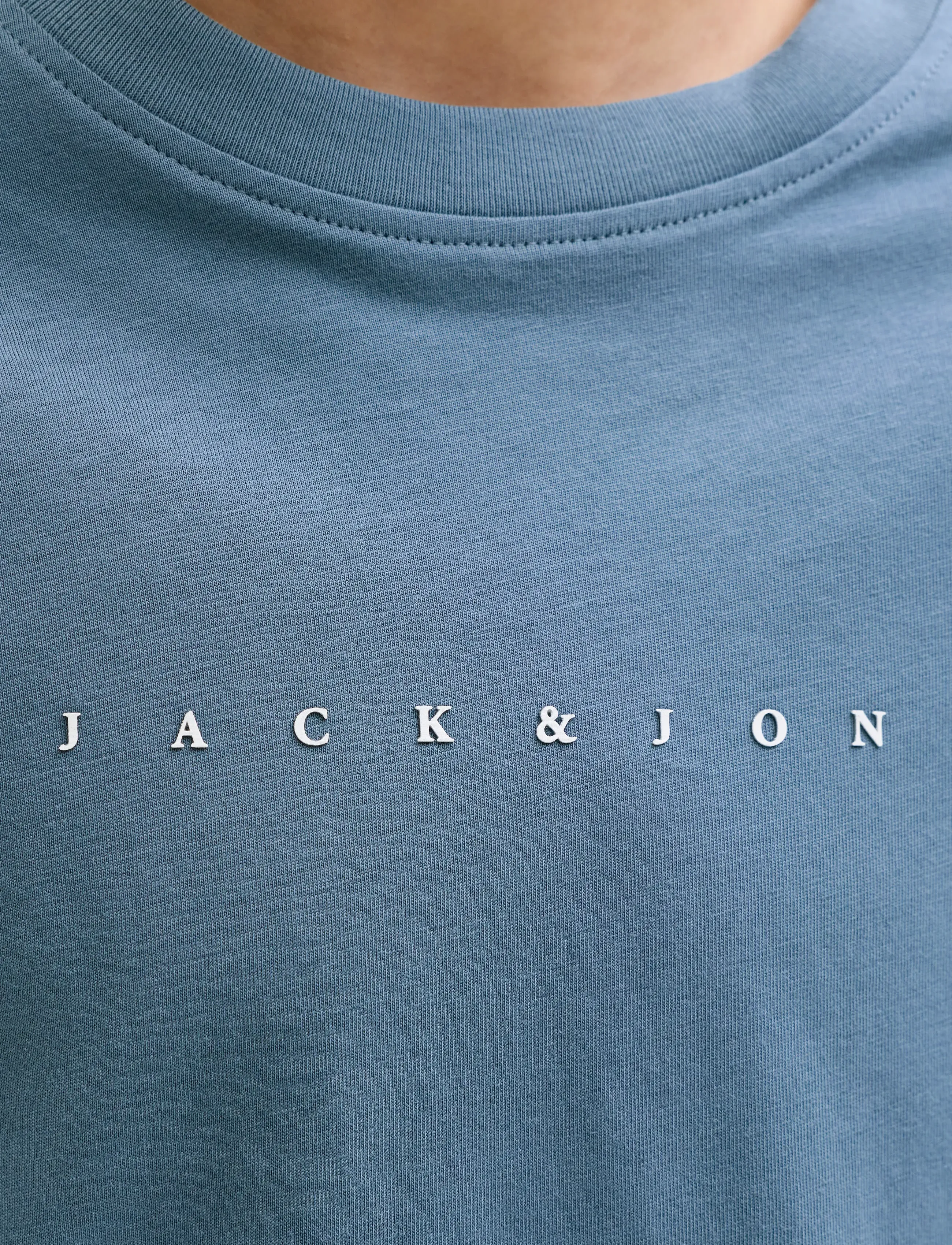 Jack & Jones - JJESTAR JJ TEE SS NOOS JNR - kortærmede t-shirts - blue mirage - 4