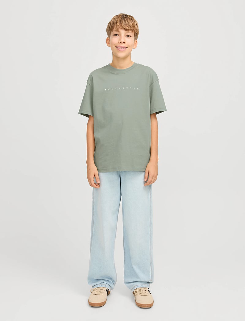 Jack & Jones - JJESTAR JJ TEE SS NOOS JNR - lühikeste varrukatega t-särgid - iceberg green - 0