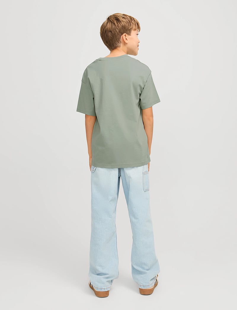 Jack & Jones - JJESTAR JJ TEE SS NOOS JNR - lühikeste varrukatega t-särgid - iceberg green - 2