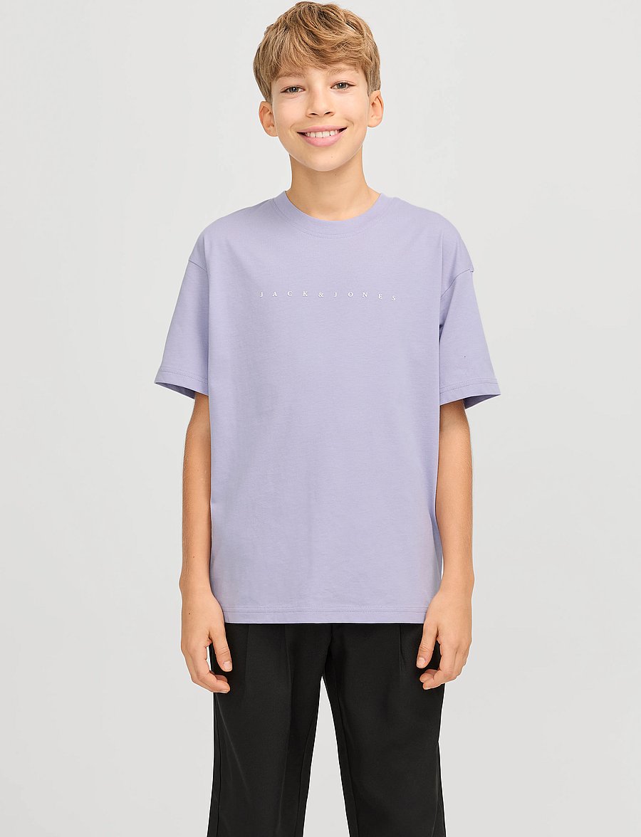 Jack & Jones - JJESTAR JJ TEE SS NOOS JNR - kortærmede t-shirts - languid lavender - 0