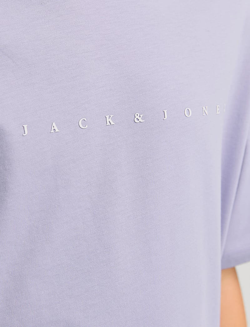 Jack & Jones - JJESTAR JJ TEE SS NOOS JNR - lühikeste varrukatega t-särgid - languid lavender - 4