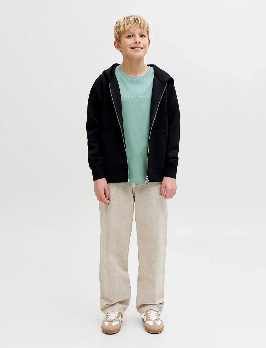 Jack & Jones - JJESTAR JJ TEE SS NOOS JNR - kortærmede t-shirts - mineral blue - 3