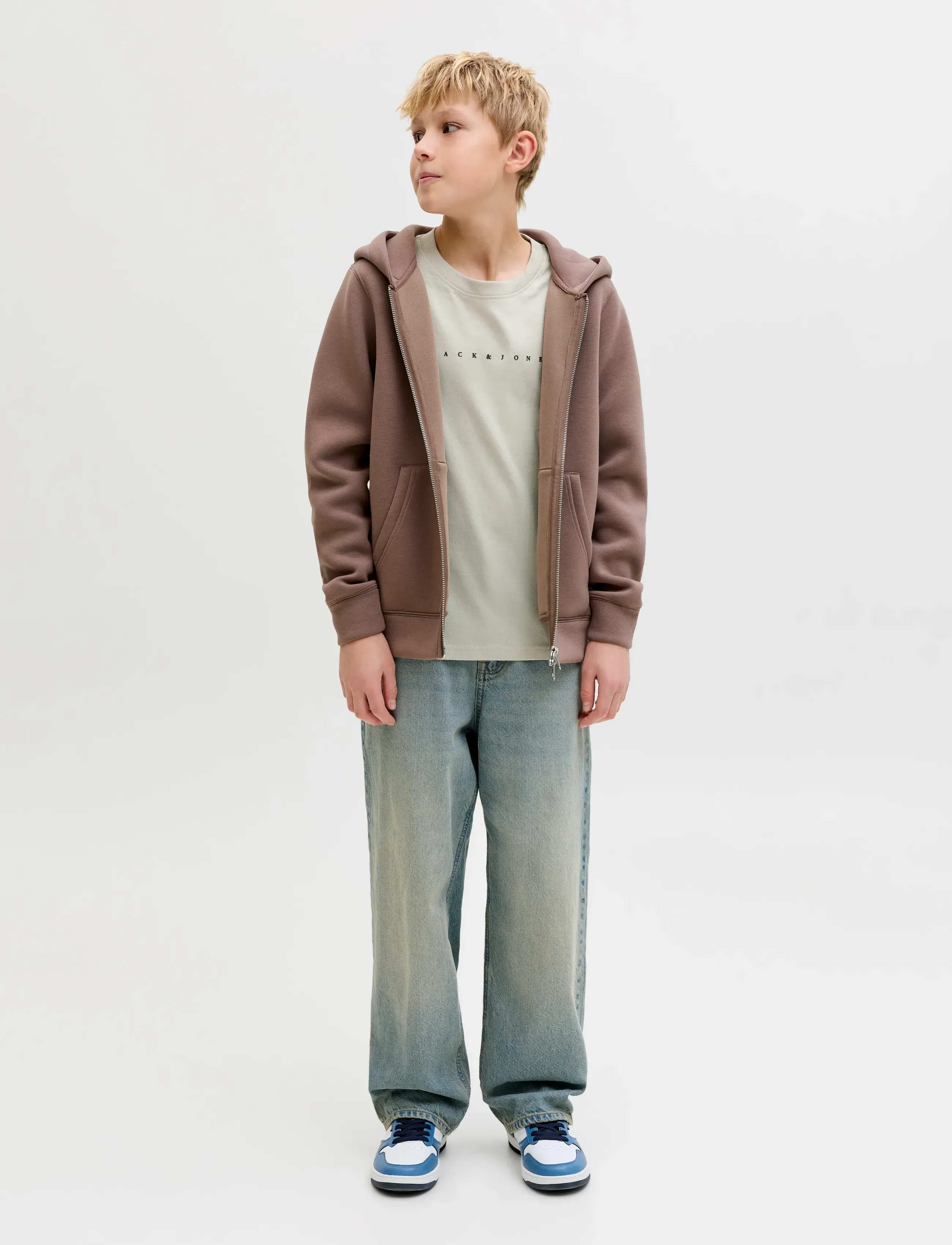 Jack & Jones - JJESTAR JJ TEE SS NOOS JNR - kurzärmelige - moonbeam - 3