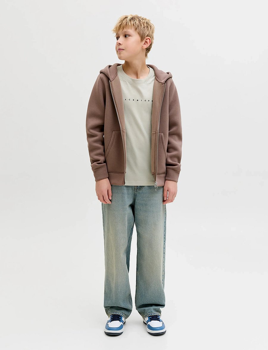 Jack & Jones - JJESTAR JJ TEE SS NOOS JNR - kortærmede t-shirts - moonbeam - 3