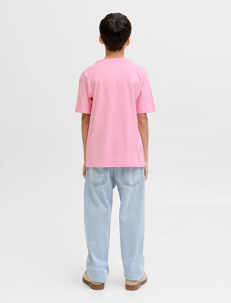 Jack & Jones - JJESTAR JJ TEE SS NOOS JNR - stutterma bolir - prism pink - 2