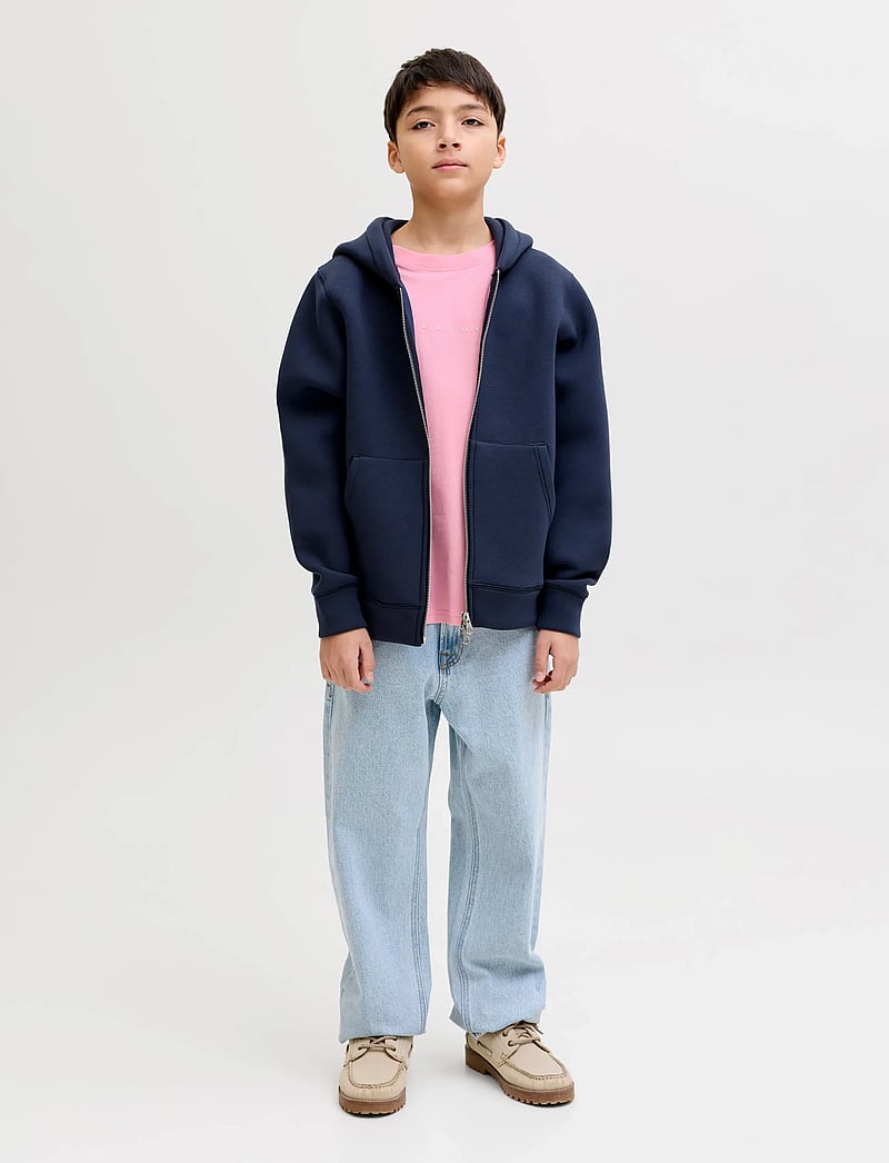 Jack & Jones - JJESTAR JJ TEE SS NOOS JNR - stutterma bolir - prism pink - 3