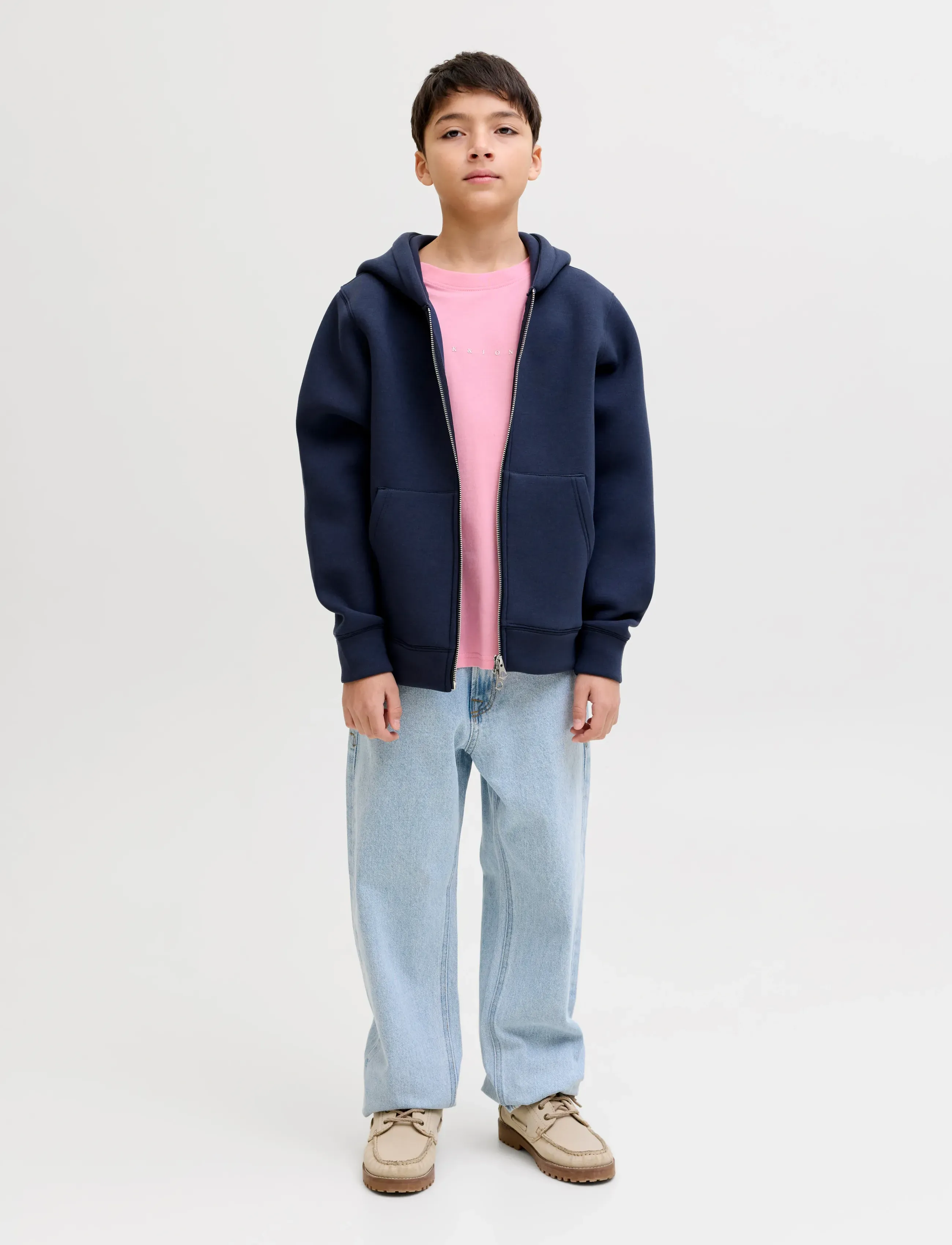 Jack & Jones - JJESTAR JJ TEE SS NOOS JNR - kortærmede t-shirts - prism pink - 3