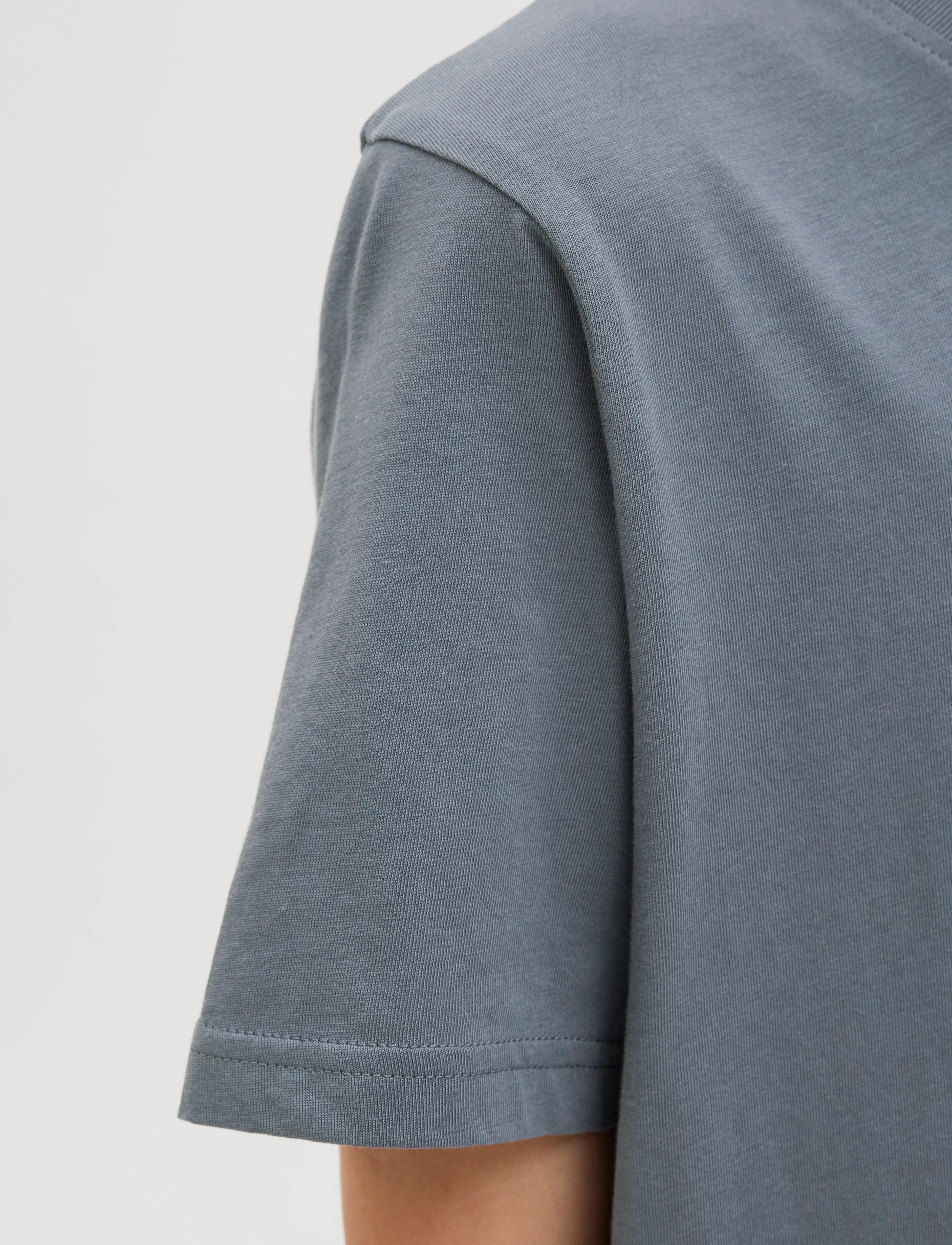 Jack & Jones - JJESTAR JJ TEE SS NOOS JNR - kortærmede t-shirts - stormy weather - 4