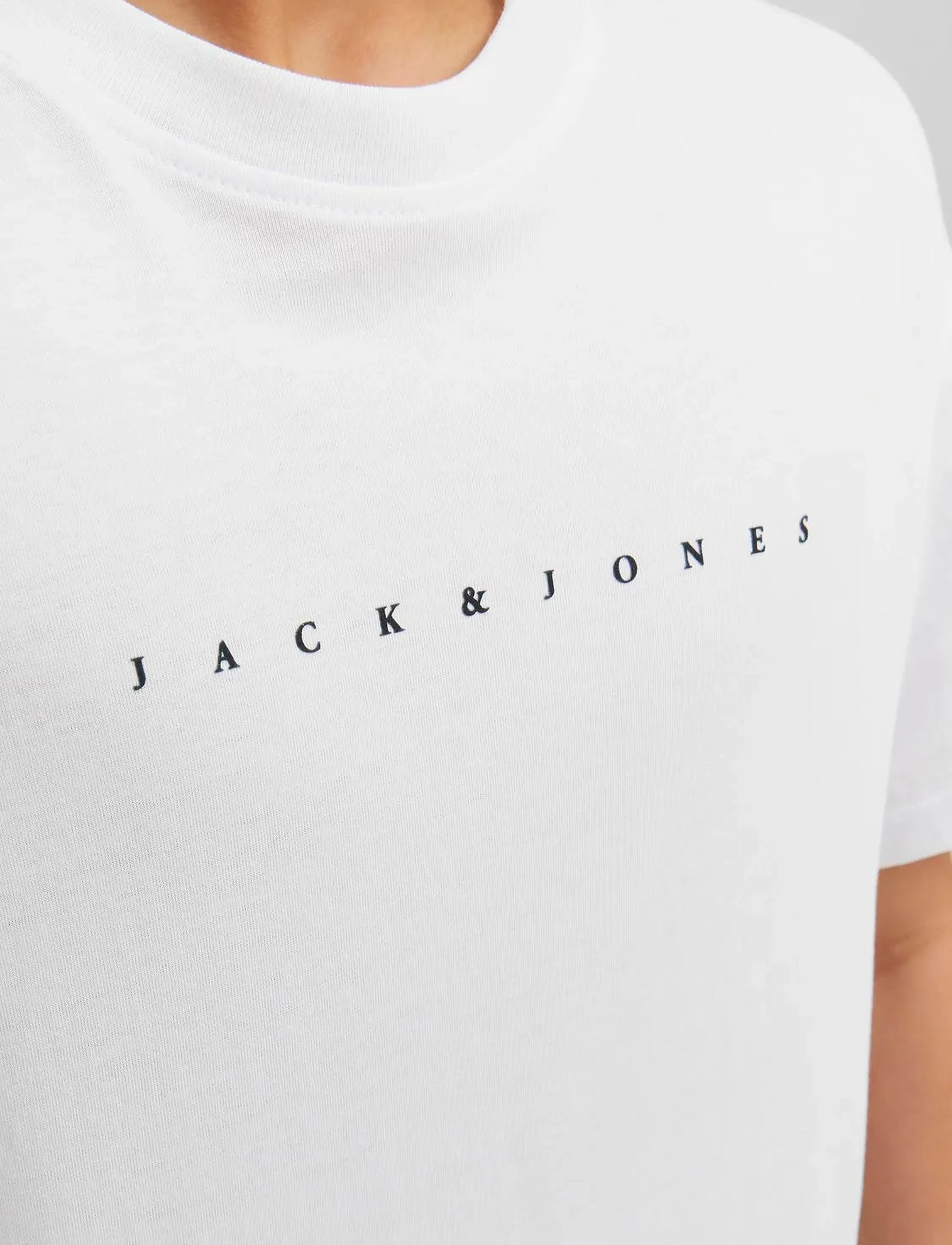 Jack & Jones - JJESTAR JJ TEE SS NOOS JNR - kortærmede t-shirts - white - 4