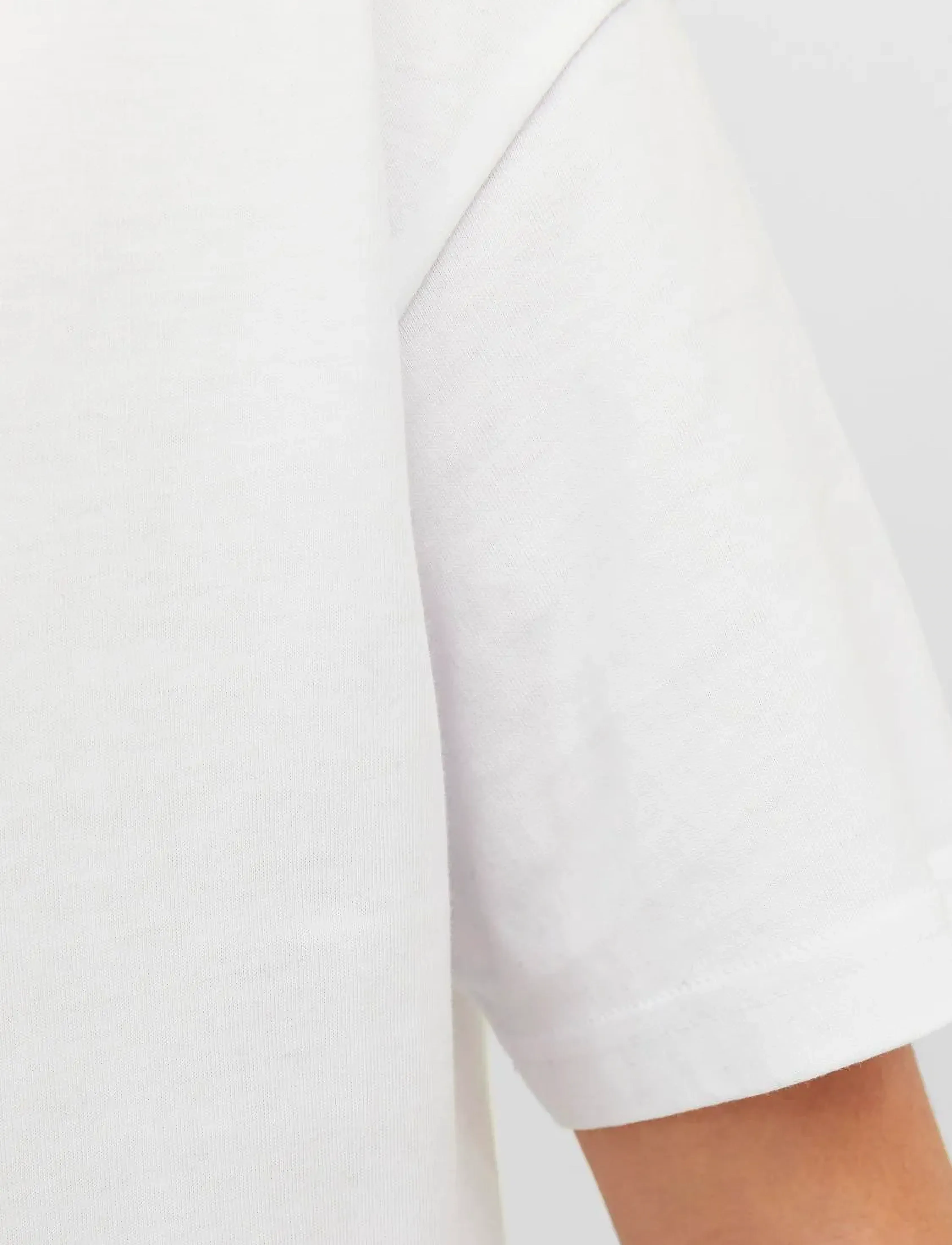Jack & Jones - JJESTAR JJ TEE SS NOOS JNR - kortærmede t-shirts - white - 5