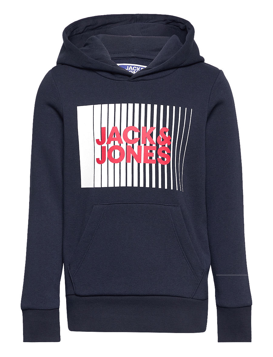 Jack & Jones - JJECORP LOGO SWEAT HOOD PLAY NOOS JNR - navy blazer - 0