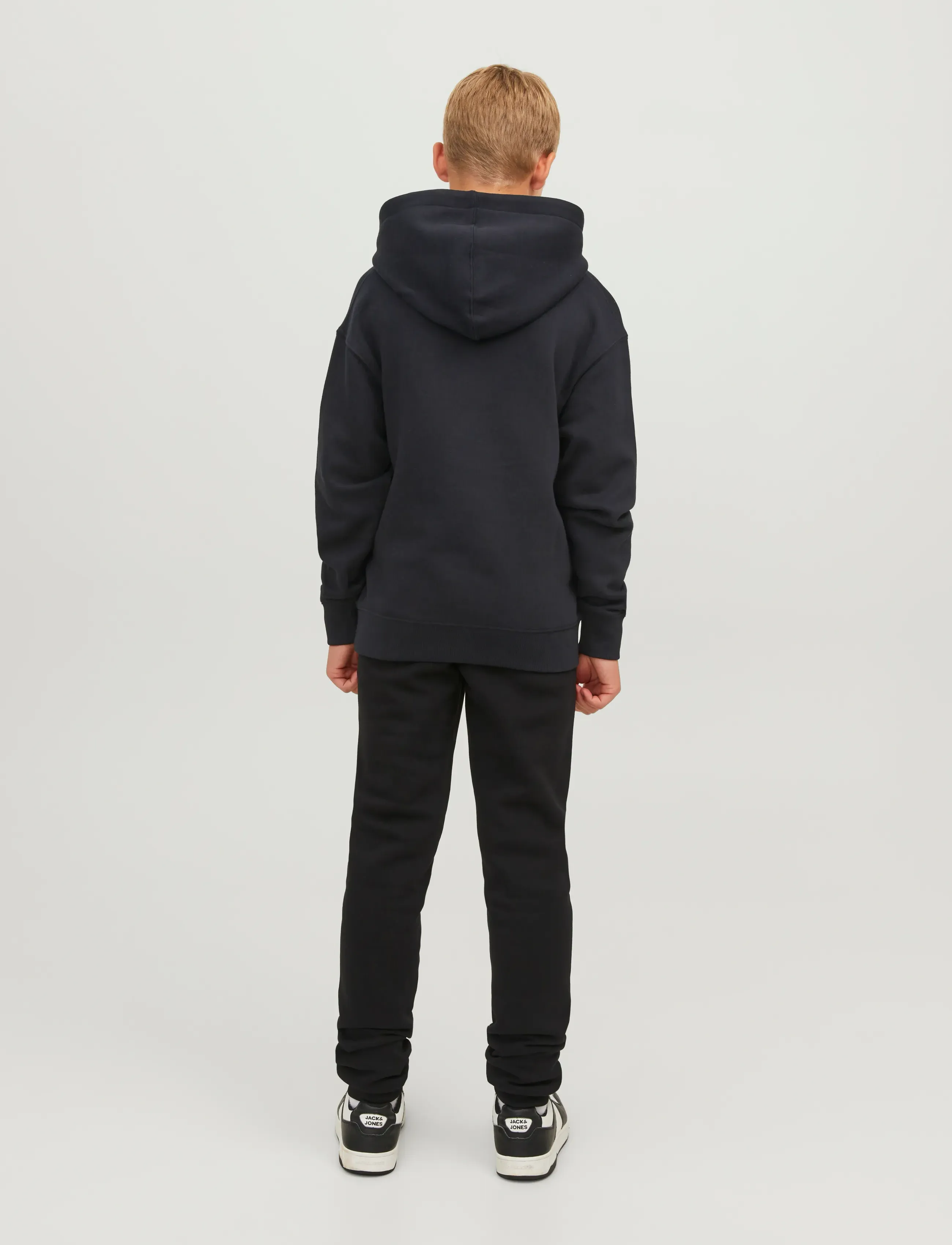 Jack & Jones - JJESTAR JJ SWEAT HOOD NOOS JNR - kapuzenpullover - black - 3