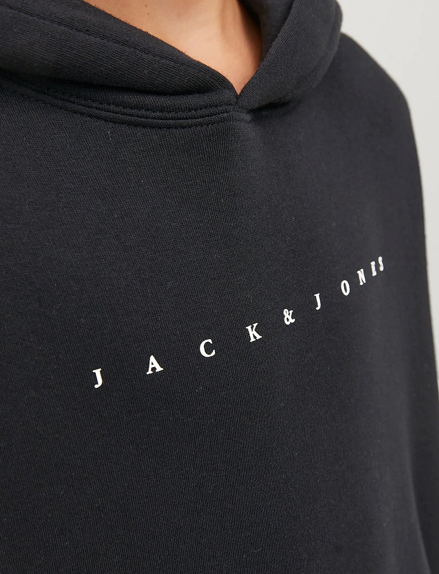 Jack & Jones - JJESTAR JJ SWEAT HOOD NOOS JNR - kapuzenpullover - black - 5