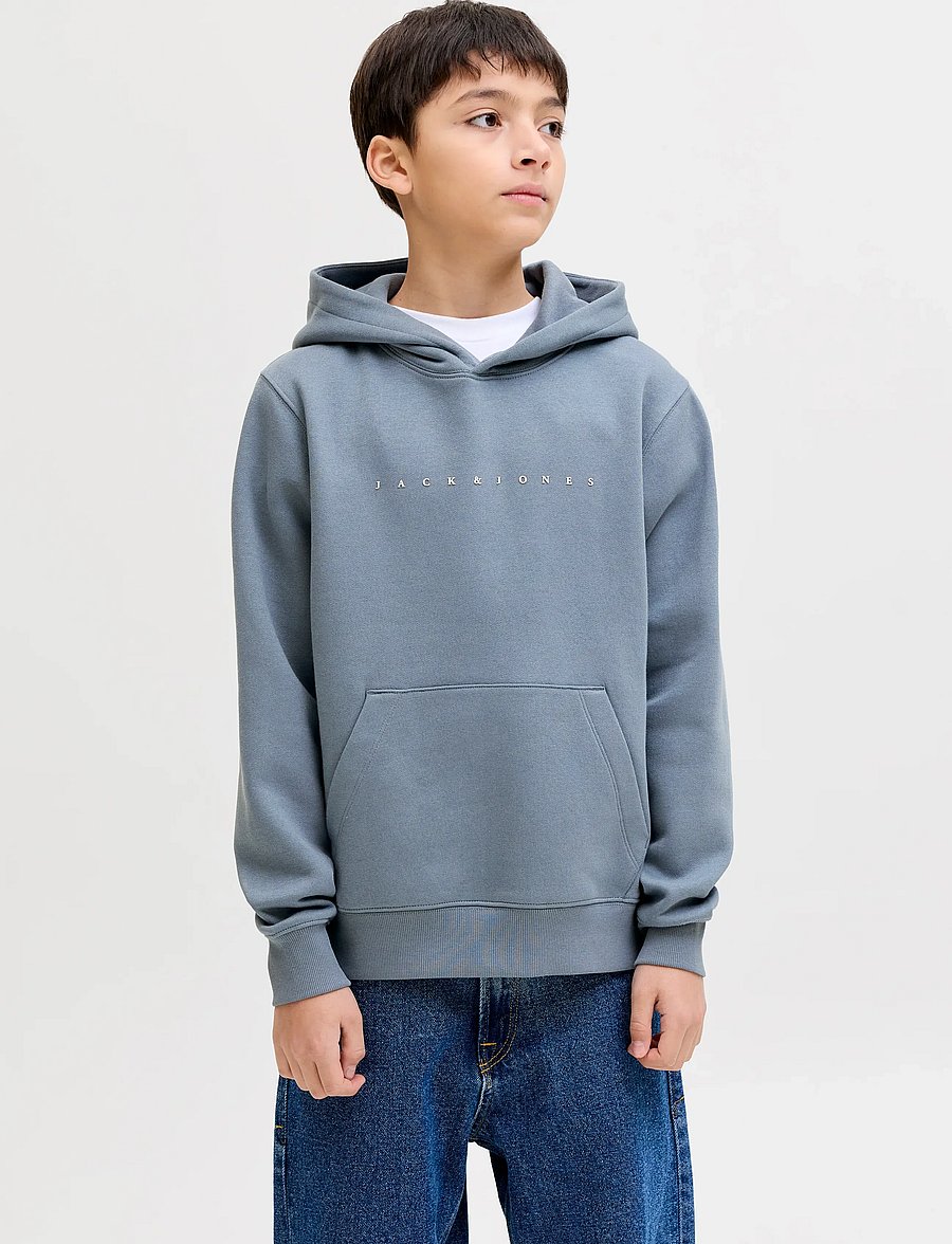 Jack & Jones - JJESTAR JJ SWEAT HOOD NOOS JNR - kapuzenpullover - blue mirage - 0
