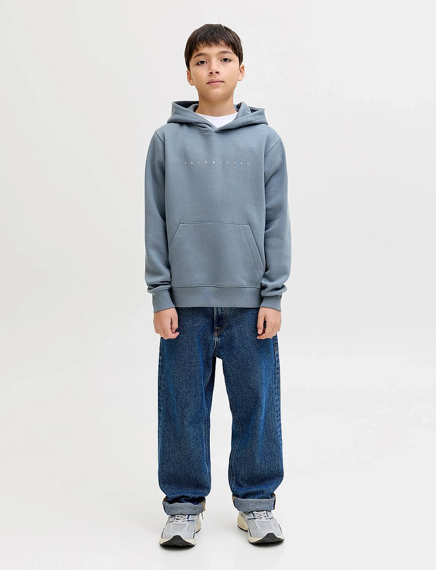 Jack & Jones - JJESTAR JJ SWEAT HOOD NOOS JNR - kapuzenpullover - blue mirage - 3