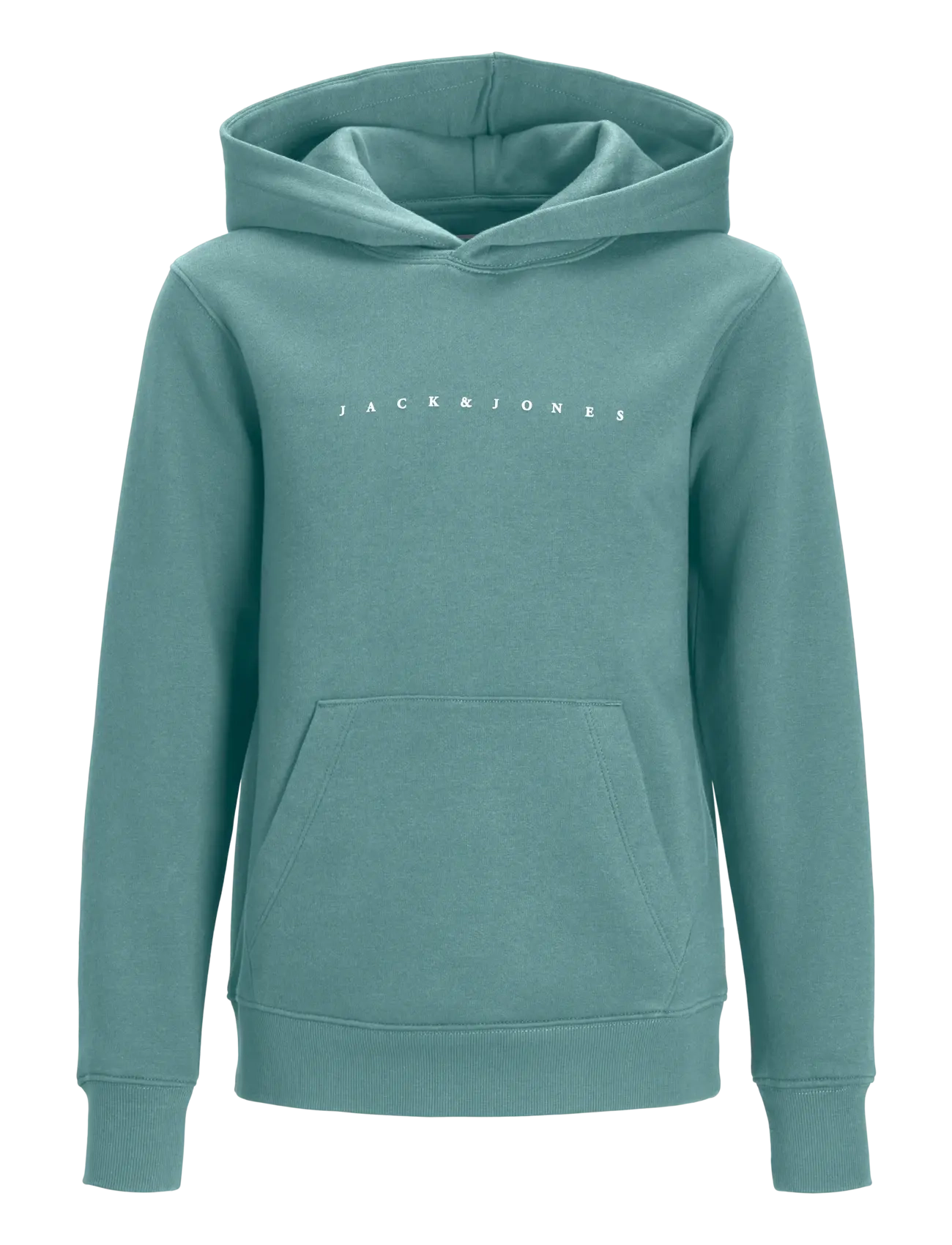 Jack & Jones JJESTAR JJ SWEAT HOOD NOOS JNR - Kläder - MINERAL BLUE / blue
