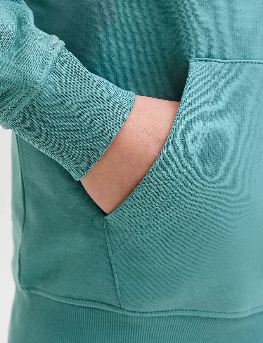Jack & Jones - JJESTAR JJ SWEAT HOOD NOOS JNR - kapuzenpullover - mineral blue - 4