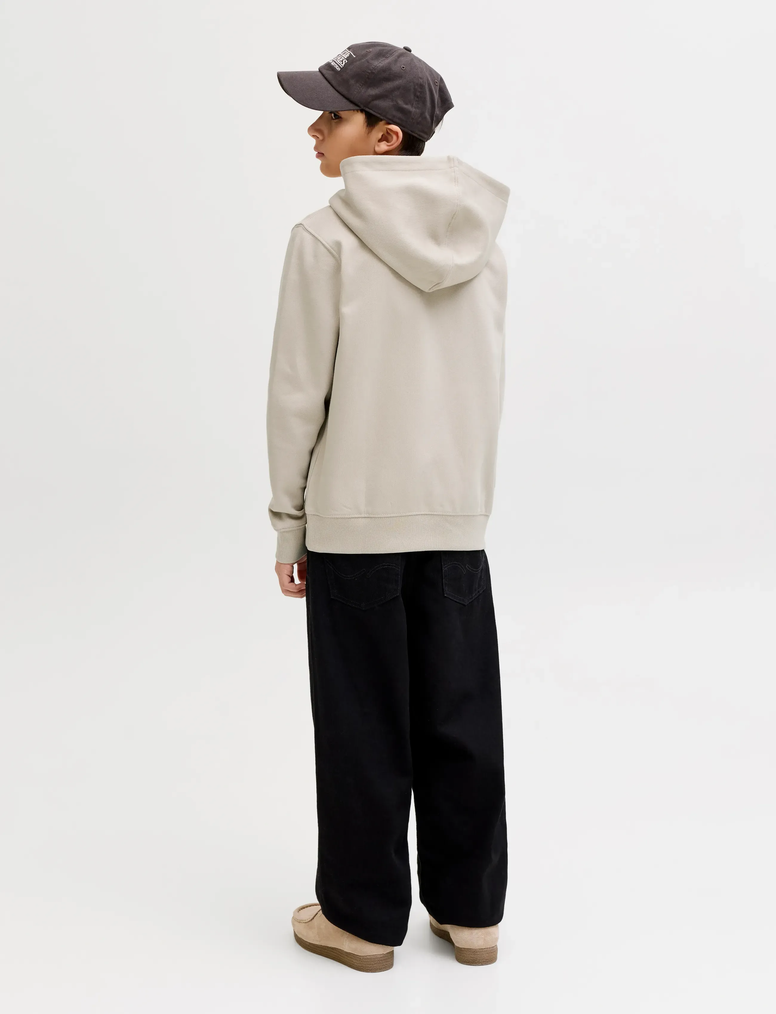 Jack & Jones - JJESTAR JJ SWEAT HOOD NOOS JNR - hættetrøjer - moonbeam - 2
