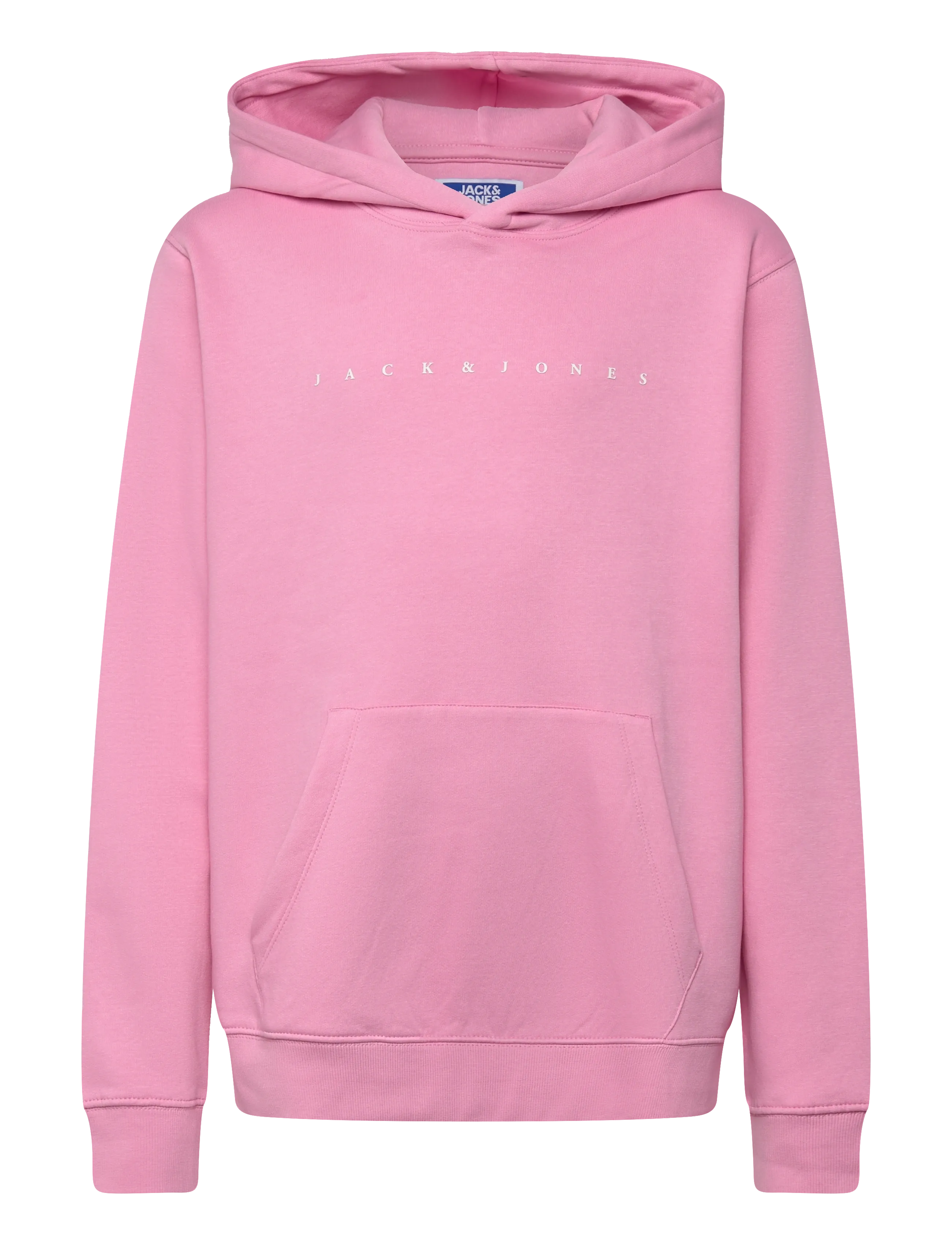 Jack & Jones JJESTAR JJ SWEAT HOOD NOOS JNR - Överdelar - PRISM PINK / pink/rose