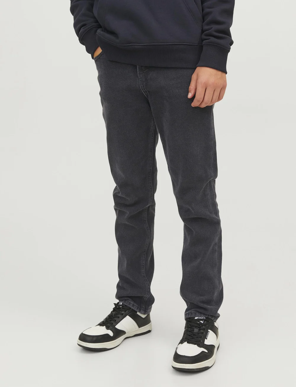 Jack & Jones - JJICLARK JJORIGINAL AKM 912 NOOS JNR - regular jeans - black denim - 0