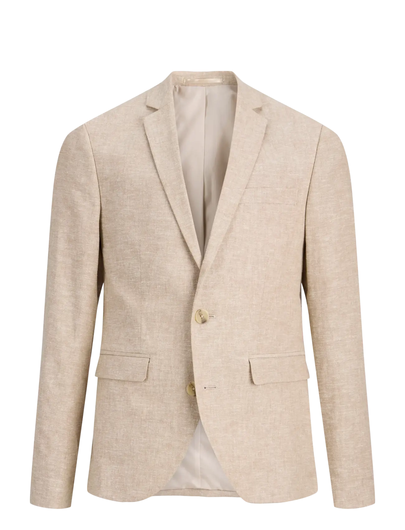Jack & Jones JPRRIVIERA BLAZER SN JNR - Overdele - BEIGE / beige