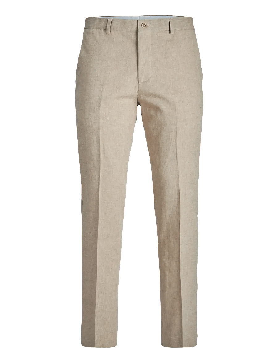 Jack & Jones - JPRRIVIERA TROUSER SLIM FIT SN JNR - bikses - beige - 1