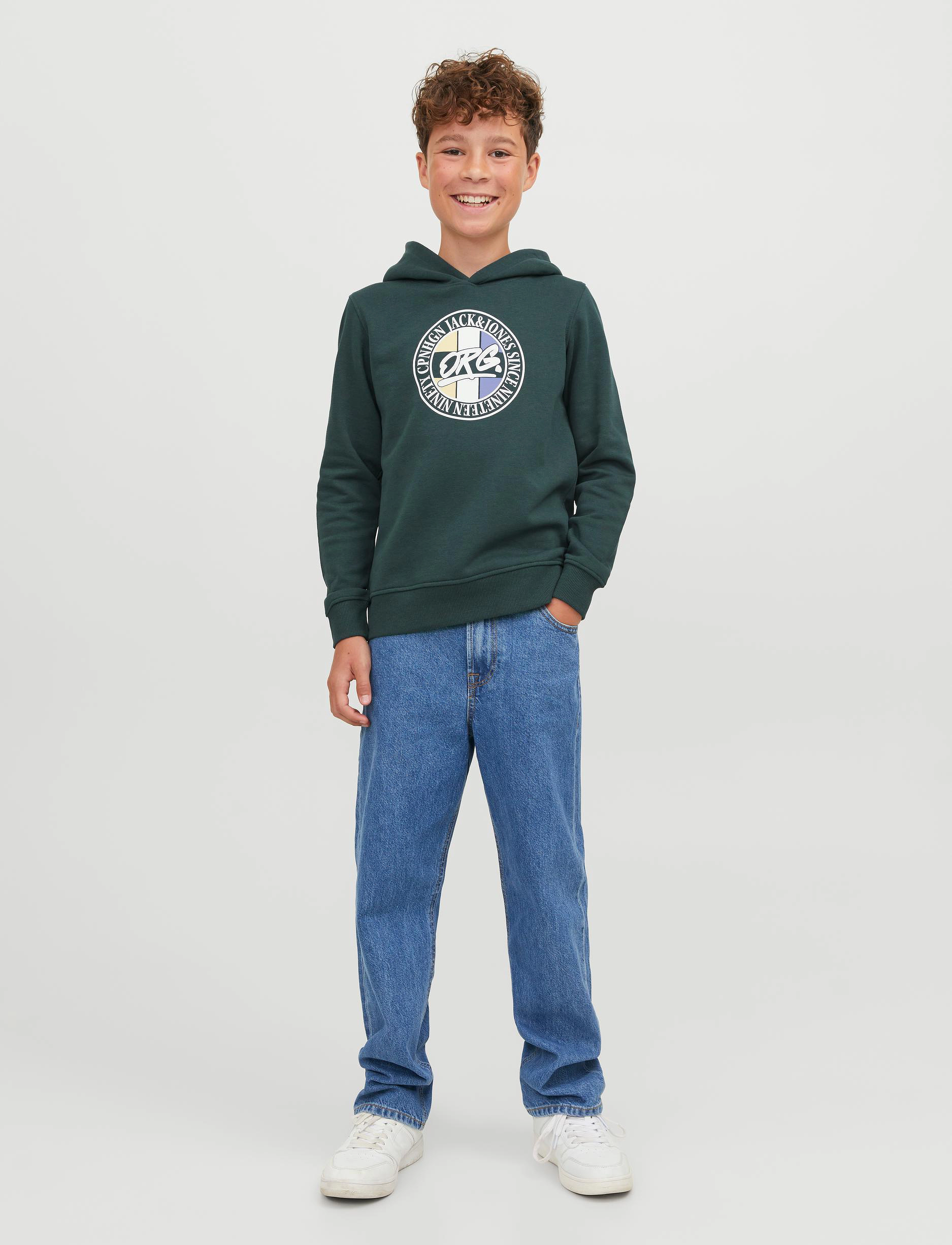 Jack & Jones - JORARTHUR SWEAT HOOD SN JNR - magical forest - 4