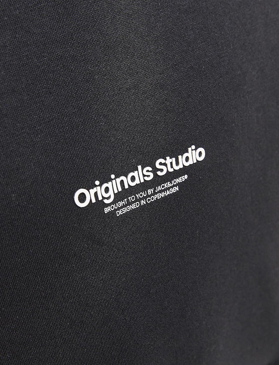 Jack & Jones - JORVESTERBRO SWEAT HOOD NOOS JNR - hættetrøjer - black - 4