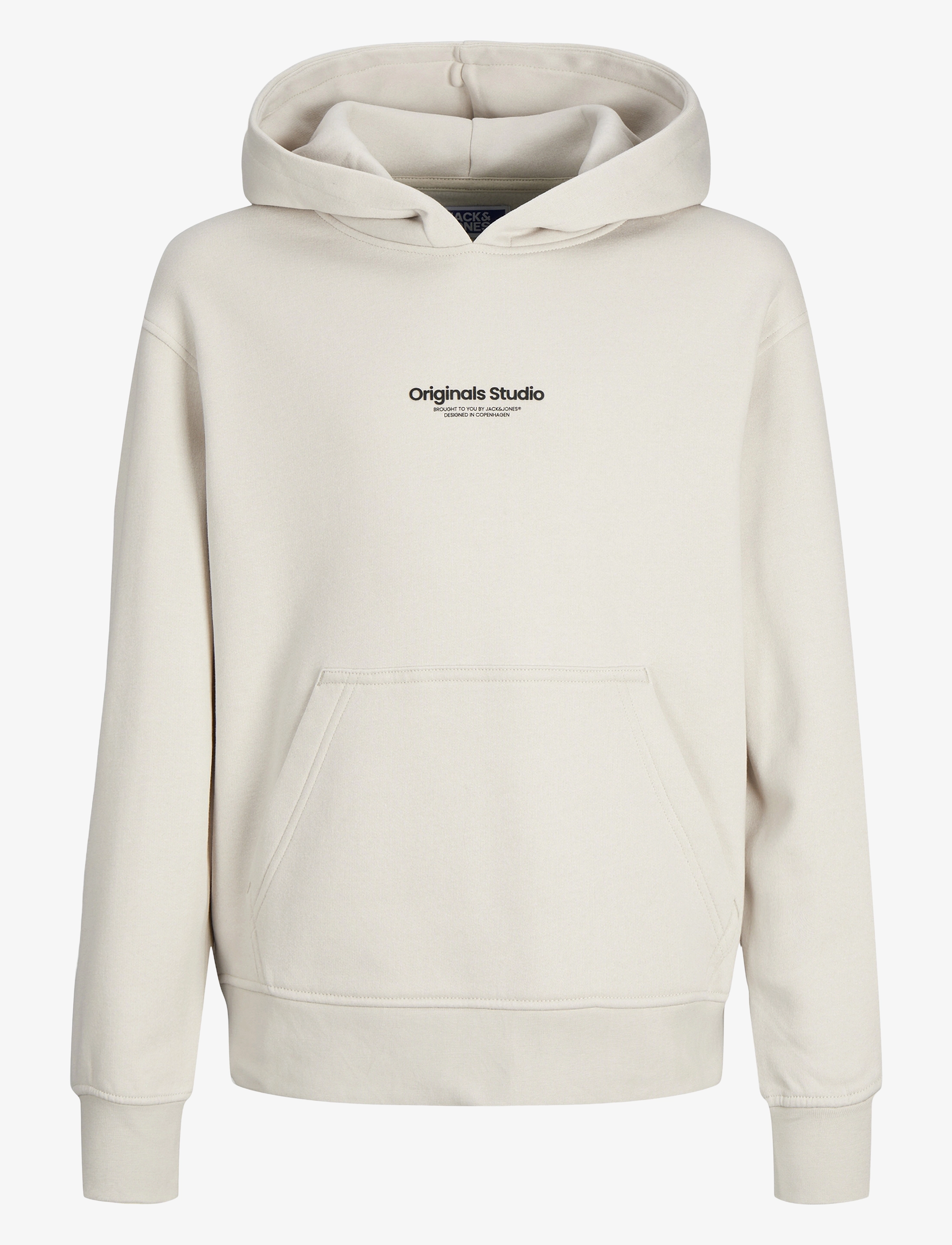 Jack & Jones JORVESTERBRO SWEAT HOOD NOOS JNR - 4 for 3 - MOONBEAM / beige